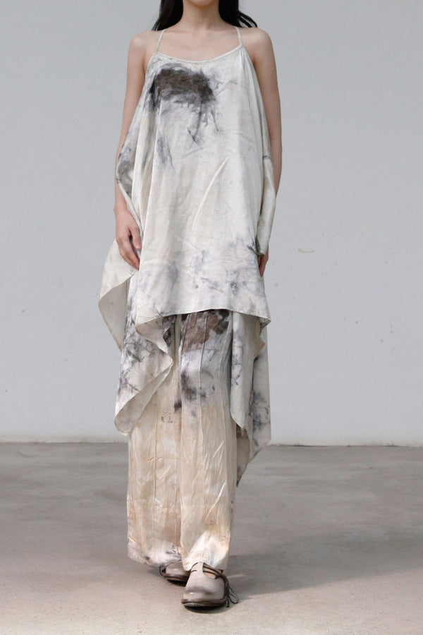 MUTEDANCE silk double layer slip dress MD22SS01